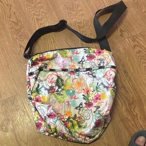 Lesportsac Multicolor Floral Shoulder Bag